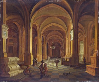 De kerk van Allermohe, 1895 door Alfred Mohrbutter